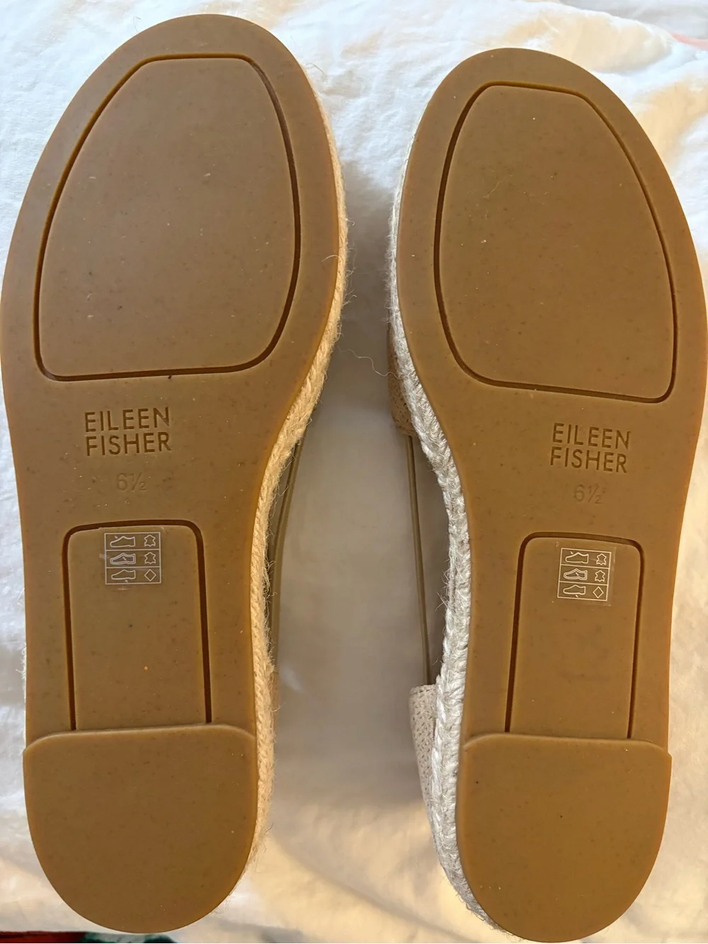 EILEEN FISHER Lee Espadrilles Sandal/Suede/ Size 6 1/2